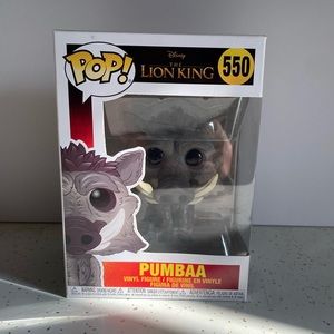 Disney Pumbaa POP! Vinyl Figure By Funko - The Lion King 2019 Film